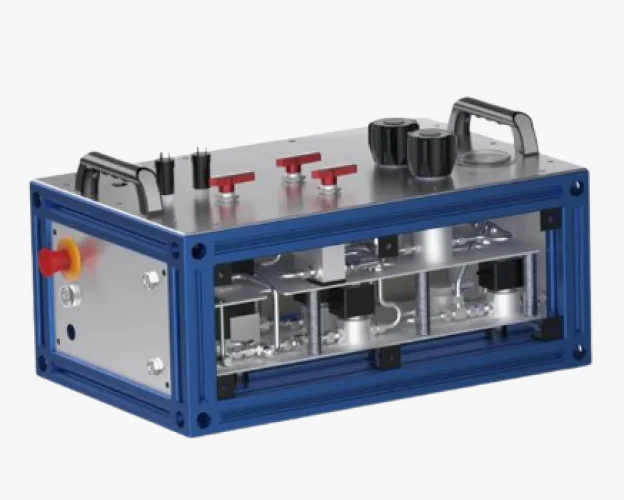 Système mobile de régulation et de distribution haute et basse pression - compatible hydrogène, air industriel et gaz neutres par Tecflux - Val d'Oise (95)